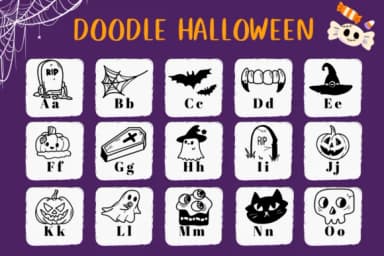 Doodle Halloween by CHANOK — Dingbats Font — thumbnail 2