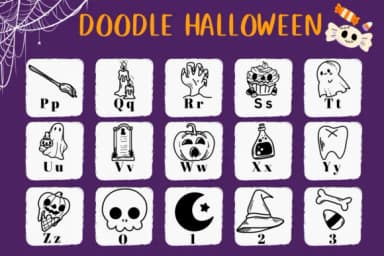 Doodle Halloween by CHANOK — Dingbats Font — thumbnail 3