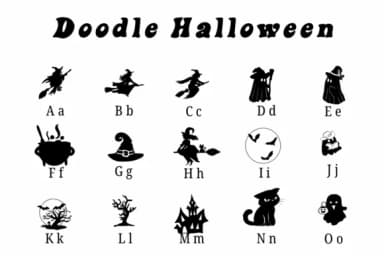 Doodle Halloween by Suphitchaya — Dingbats Font — thumbnail 2