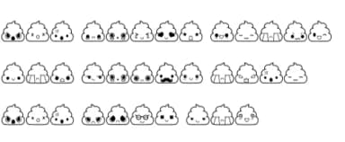 Doodle Shit by Nun Sukhwan — Dingbats Font — thumbnail 8