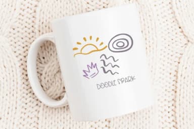 Doodle Spark by Sirinart — Dingbats Font — thumbnail 8