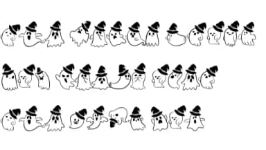 Doodle Spooky by Sirinart — Dingbats Font — thumbnail 8