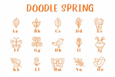 Doodle Spring by CHANOK — Dingbats Font — thumbnail 2