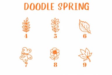 Doodle Spring by CHANOK — Dingbats Font — thumbnail 4