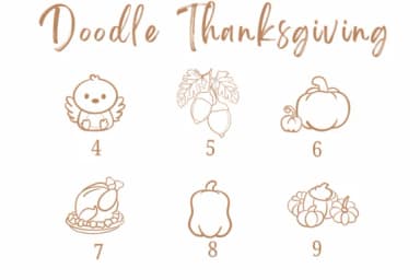 Doodle Thanksgiving by Suphitchaya — Dingbats Font — thumbnail 4