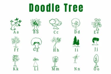 Doodle Tree by Suphitchaya — Dingbats Font — thumbnail 2