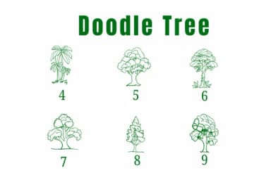 Doodle Tree by Suphitchaya — Dingbats Font — thumbnail 4