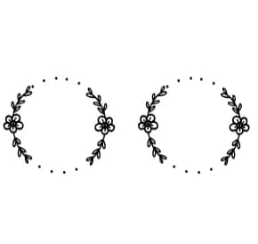 Doodle Wreath by CHANOK — Dingbats Font — thumbnail 8