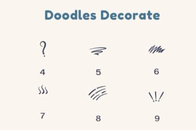 Doodles Decorate by Nun Sukhwan — Dingbats Font — thumbnail 4
