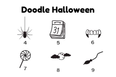 Doodles Halloween by Nun Sukhwan — Dingbats Font — thumbnail 7