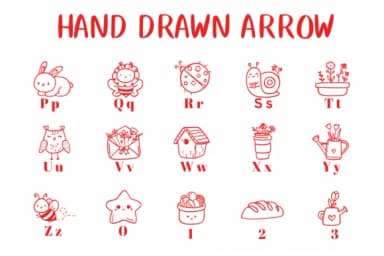 Doodles Hand Drawn by CHANOK — Dingbats Font — thumbnail 3