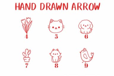Doodles Hand Drawn by CHANOK — Dingbats Font — thumbnail 4