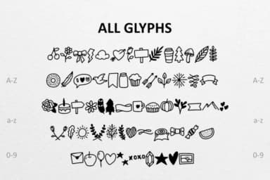 Doodly Doodle&nbsp; by CrafterFonts — Dingbats Font — thumbnail 2