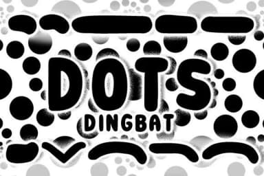 Dots by vladimirnikolic — Dingbats Font — thumbnail 1