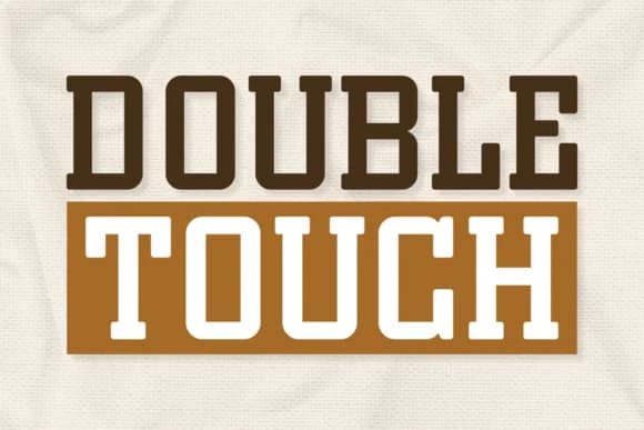 Double Touch by Jasm (7NTypes) — Slab Serif Font