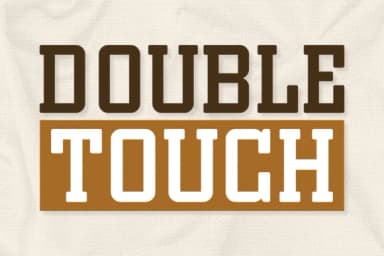 Double Touch by Jasm (7NTypes) — Slab Serif Font — thumbnail 1