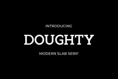 Doughty by Human Design — Slab Serif Font — thumbnail 1