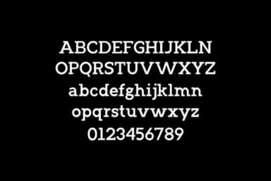 Doughty by Human Design — Slab Serif Font — thumbnail 3