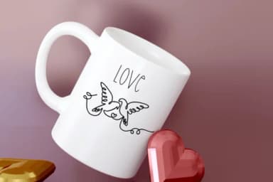 Dove Line Art by Nongyao — Dingbats Font — thumbnail 6