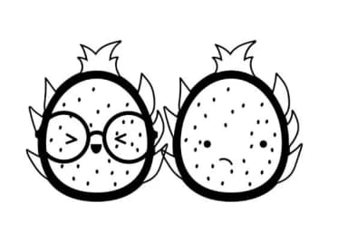 Dragon Fruit Emojis Dingbats by Illustration Ink — Dingbats Font — thumbnail 3