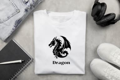 Dragon Silhouette Set by Heartcraft Atelier — Dingbats Font — thumbnail 5