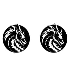 Dragon Silhouette Set by Heartcraft Atelier — Dingbats Font — thumbnail 8