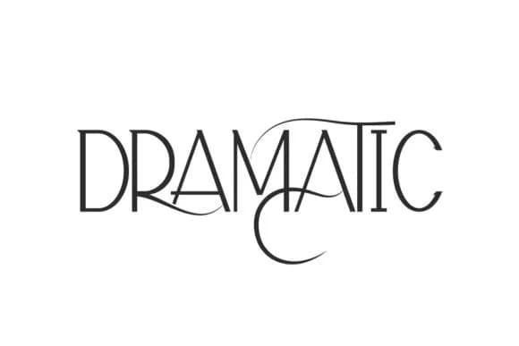 Dramatic by Rozes Cc — Slab Serif Font