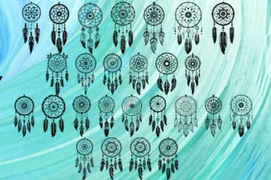 Dream Catcher Forever by MOMAT THIRTYONE — Dingbats Font — thumbnail 2