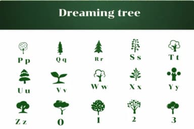 Dreaming Tree by Apiwat Type — Dingbats Font — thumbnail 3