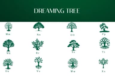 Dreaming Tree by Heartcraft Atelier — Dingbats Font — thumbnail 3
