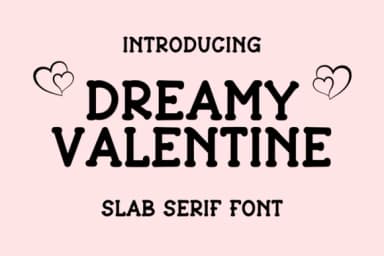 Dreamy Valentine by CraftedType Studio — Slab Serif Font — thumbnail 1