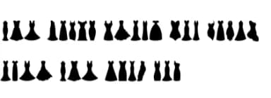 Dress by Chonada — Dingbats Font — thumbnail 8