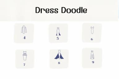 Dress Doodle Font by Ketsarin — Dingbats Font — thumbnail 4