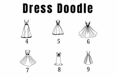 Dress Doodle by Suphitchaya — Dingbats Font — thumbnail 4