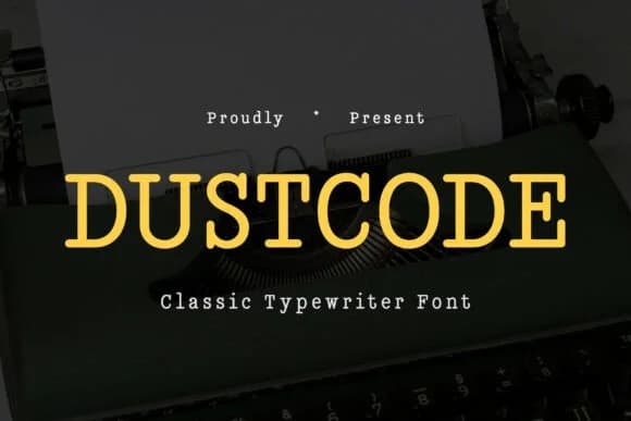 Dustcode by Typia Nesia — Slab Serif Font
