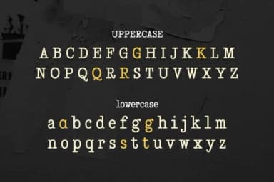 Dustcode by Typia Nesia — Slab Serif Font — thumbnail 2