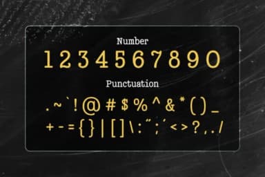 Dustcode by Typia Nesia — Slab Serif Font — thumbnail 3