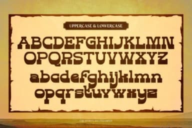 Dusty Rodeo by Flawless And Co — Slab Serif Font — thumbnail 8