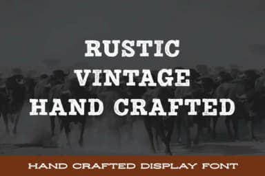 Dusty Stampede by stompstock — Slab Serif Font — thumbnail 3