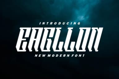 Eagllon by prayoga_std — Slab Serif Font — thumbnail 1