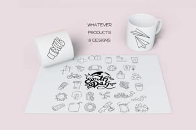 Earth Day by WADLEN — Dingbats Font — thumbnail 6