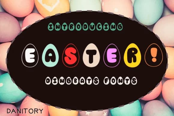 Easter by danita.kukkai — Dingbats Font