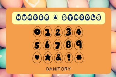 Easter by danita.kukkai — Dingbats Font — thumbnail 4