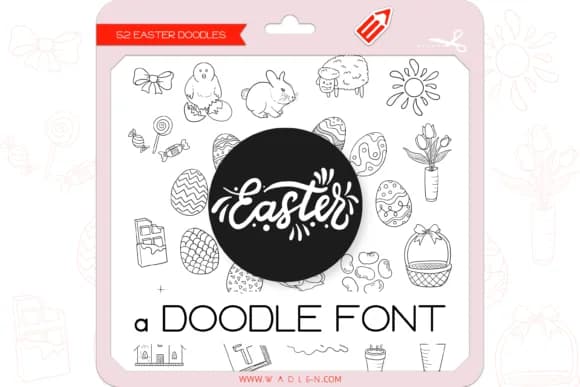 Easter by WADLEN — Dingbats Font