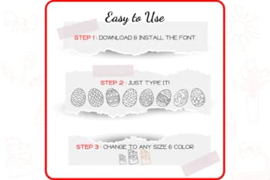 Easter by WADLEN — Dingbats Font — thumbnail 4