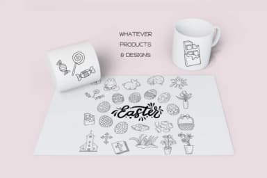 Easter by WADLEN — Dingbats Font — thumbnail 6