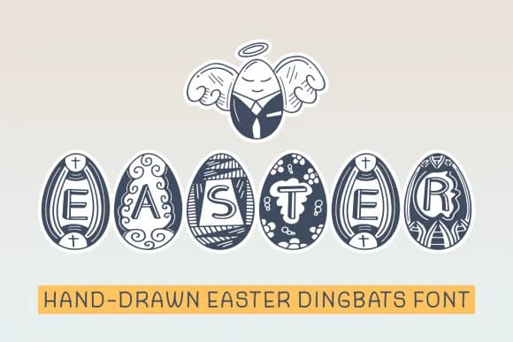 Easter by Dito (7NTypes) — Dingbats Font