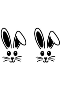Easter Bunny Cute by CHANOK — Dingbats Font — thumbnail 8