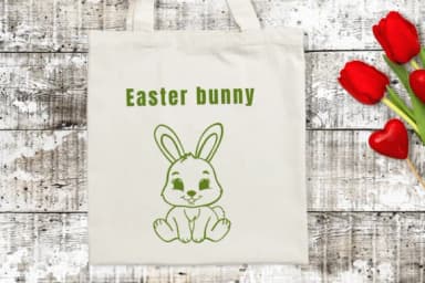 Easter Bunny Doodle by Suphitchaya — Dingbats Font — thumbnail 5