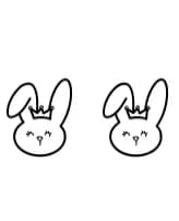 Easter Bunnys by Chonada — Dingbats Font — thumbnail 8